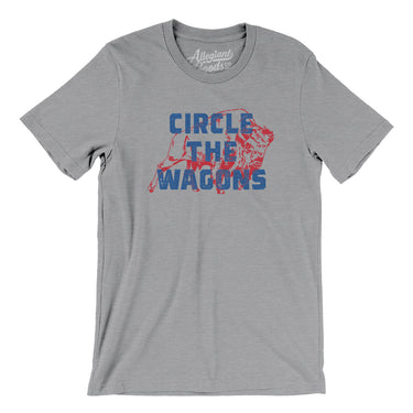 Circle The Wagons Men/Unisex T-Shirt-Allegiant Goods Co. Vintage Sports Apparel