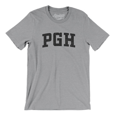 Pgh Varsity Men/Unisex T-Shirt-Athletic Heather-Allegiant Goods Co. Vintage Sports Apparel