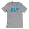 Clt Varsity Men/Unisex T-Shirt-Athletic Heather-Allegiant Goods Co. Vintage Sports Apparel