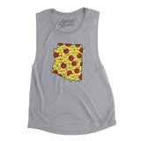 Arizona Pizza State Women's Flowey Scoopneck Muscle Tank-Allegiant Goods Co. Vintage Sports Apparel