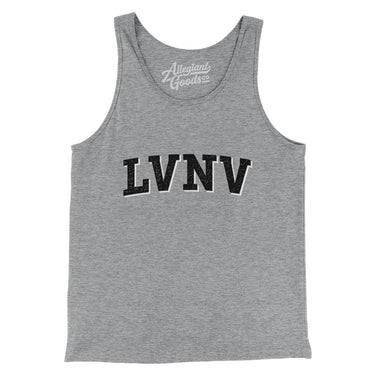Lvnv Varsity Men/Unisex Tank Top-Allegiant Goods Co. Vintage Sports Apparel