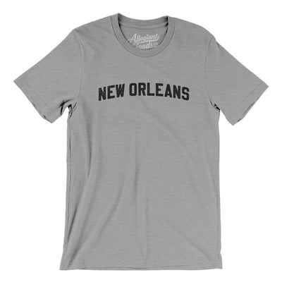 New Orleans Varsity Men/Unisex T-Shirt-Athletic Heather-Allegiant Goods Co. Vintage Sports Apparel