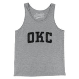 Okc Varsity Men/Unisex Tank Top-Allegiant Goods Co. Vintage Sports Apparel