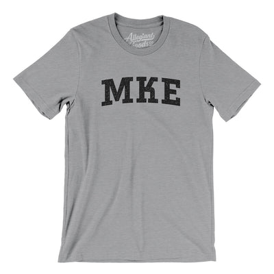 Mke Varsity Men/Unisex T-Shirt-Athletic Heather-Allegiant Goods Co. Vintage Sports Apparel
