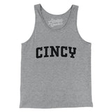 Cincy Varsity Men/Unisex Tank Top-Allegiant Goods Co. Vintage Sports Apparel