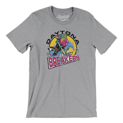 Daytona Beach Breakers Men/Unisex T-Shirt-Athletic Heather-Allegiant Goods Co. Vintage Sports Apparel