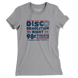 Disco Demolition Night Women's T-Shirt-Allegiant Goods Co. Vintage Sports Apparel