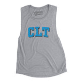 Clt Varsity Women's Flowey Scoopneck Muscle Tank-Allegiant Goods Co. Vintage Sports Apparel