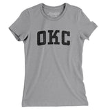 Okc Varsity Women's T-Shirt-Allegiant Goods Co. Vintage Sports Apparel