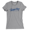 Tampa Bay Retro Women's T-Shirt-Athletic Heather-Allegiant Goods Co. Vintage Sports Apparel