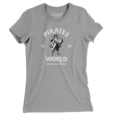 Pirates World Amusement Park Women's T-Shirt-Allegiant Goods Co. Vintage Sports Apparel