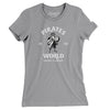 Pirates World Amusement Park Women's T-Shirt-Athletic Heather-Allegiant Goods Co. Vintage Sports Apparel