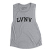 Lvnv Varsity Women's Flowey Scoopneck Muscle Tank-Athletic Heather-Allegiant Goods Co. Vintage Sports Apparel