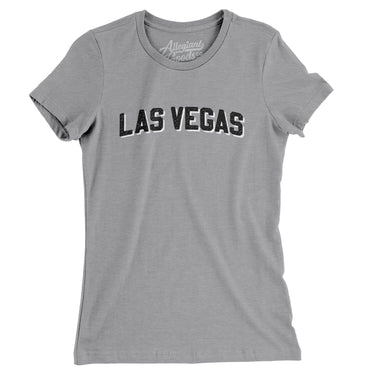 Las Vegas Varsity Women's T-Shirt-Allegiant Goods Co. Vintage Sports Apparel