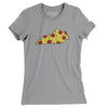 Kentucky Pizza State Women's T-Shirt-Athletic Heather-Allegiant Goods Co. Vintage Sports Apparel