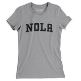 Nola Varsity Women's T-Shirt-Allegiant Goods Co. Vintage Sports Apparel