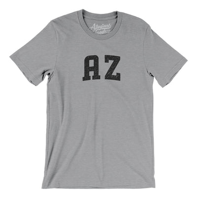 AZ Varsity Men/Unisex T-Shirt-Athletic Heather-Allegiant Goods Co. Vintage Sports Apparel