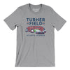 Turner Field Men/Unisex T-Shirt-Athletic Heather-Allegiant Goods Co. Vintage Sports Apparel