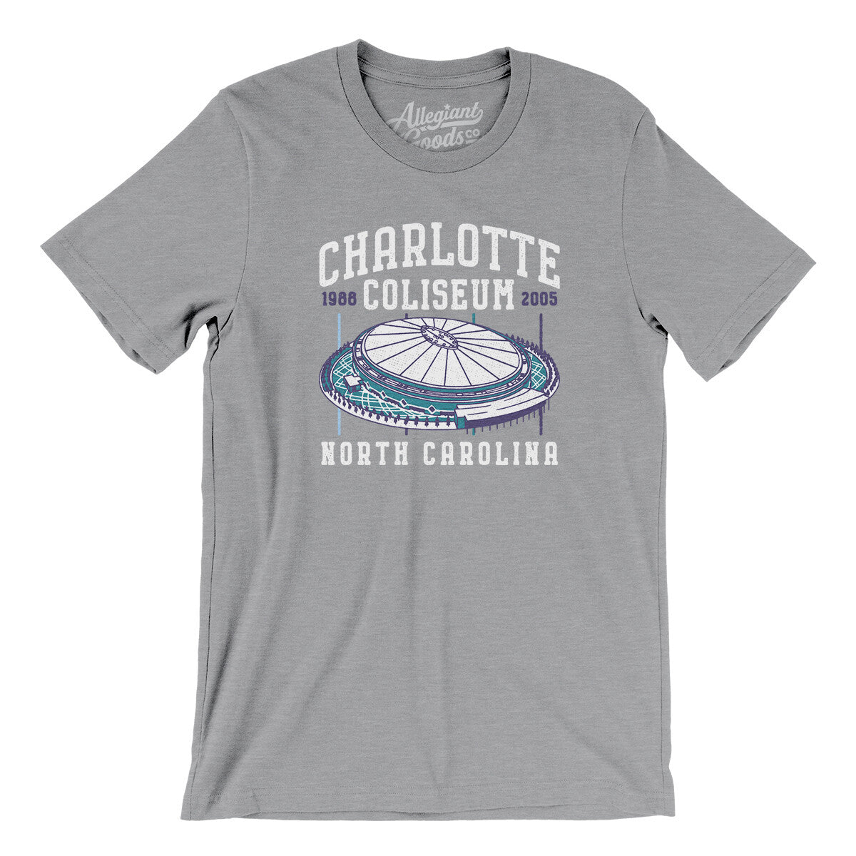 Charlotte Coliseum Men/Unisex T-Shirt - Allegiant Goods