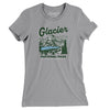Glacier National Park Women's T-Shirt-Athletic Heather-Allegiant Goods Co. Vintage Sports Apparel