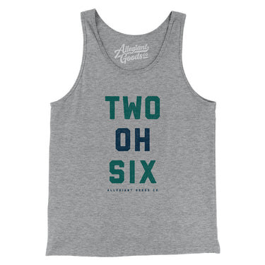 Seattle 206 Men/Unisex Tank Top-Allegiant Goods Co. Vintage Sports Apparel