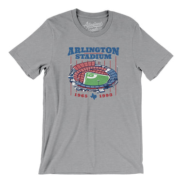Arlington Stadium Men/Unisex T-Shirt-Allegiant Goods Co. Vintage Sports Apparel
