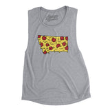 Montana Pizza State Women's Flowey Scoopneck Muscle Tank-Allegiant Goods Co. Vintage Sports Apparel