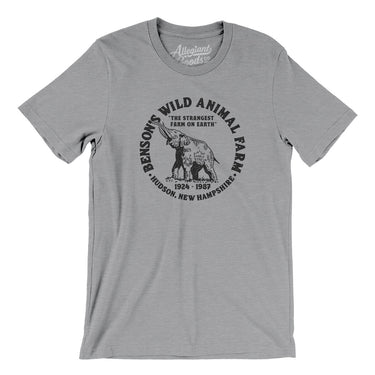 Benson’s Wild Animal Farm Men/Unisex T-Shirt-Allegiant Goods Co. Vintage Sports Apparel