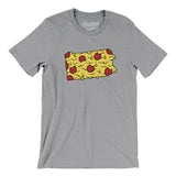 Pennsylvania Pizza State Men/Unisex T-Shirt-Allegiant Goods Co. Vintage Sports Apparel
