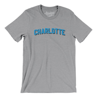 Charlotte Varsity Men/Unisex T-Shirt-Allegiant Goods Co. Vintage Sports Apparel