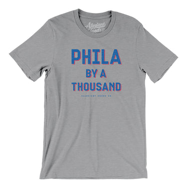 Phila By A Thousand Men/Unisex T-Shirt-Allegiant Goods Co. Vintage Sports Apparel
