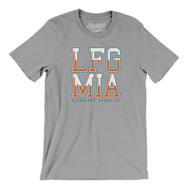 Lfg Mia Men/Unisex T-Shirt-Allegiant Goods Co. Vintage Sports Apparel