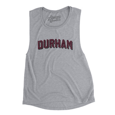 Durham Varsity Women's Flowey Scoopneck Muscle Tank-Allegiant Goods Co. Vintage Sports Apparel