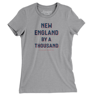 New England By A Thousand Women's T-Shirt-Allegiant Goods Co. Vintage Sports Apparel