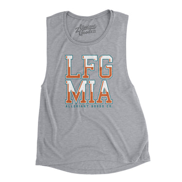 Lfg Mia Women's Flowey Scoopneck Muscle Tank-Allegiant Goods Co. Vintage Sports Apparel