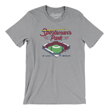 Sportsmans Park St. Louis Men/Unisex T-Shirt-Allegiant Goods Co. Vintage Sports Apparel