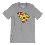 South Carolina Pizza State Men/Unisex T-Shirt-Athletic Heather-Allegiant Goods Co. Vintage Sports Apparel