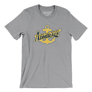 Hampton Road Admirals Men/Unisex T-Shirt-Allegiant Goods Co. Vintage Sports Apparel