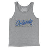 Orlando Retro Men/Unisex Tank Top-Athletic Heather-Allegiant Goods Co. Vintage Sports Apparel