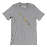 Pittsburgh Hockey Jersey Men/Unisex T-Shirt-Athletic Heather-Allegiant Goods Co. Vintage Sports Apparel