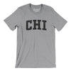 Chi Varsity Men/Unisex T-Shirt-Athletic Heather-Allegiant Goods Co. Vintage Sports Apparel