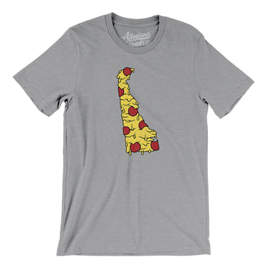 Delaware Pizza State Men/Unisex T-Shirt-Allegiant Goods Co. Vintage Sports Apparel