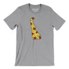 Delaware Pizza State Men/Unisex T-Shirt-Athletic Heather-Allegiant Goods Co. Vintage Sports Apparel