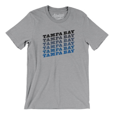 Tampa Bay Vintage Repeat Men/Unisex T-Shirt-Athletic Heather-Allegiant Goods Co. Vintage Sports Apparel