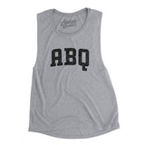 ABQ Varsity Women's Flowey Scoopneck Muscle Tank-Allegiant Goods Co. Vintage Sports Apparel