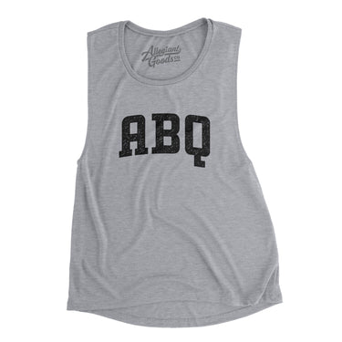 ABQ Varsity Women's Flowey Scoopneck Muscle Tank-Allegiant Goods Co. Vintage Sports Apparel