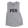 Pgh Varsity Women's Flowey Scoopneck Muscle Tank-Athletic Heather-Allegiant Goods Co. Vintage Sports Apparel