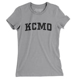 Kcmo Varsity Women's T-Shirt-Allegiant Goods Co. Vintage Sports Apparel