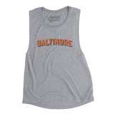 Baltimore Varsity Women's Flowey Scoopneck Muscle Tank-Allegiant Goods Co. Vintage Sports Apparel