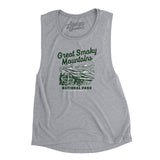 Great Smoky Mountains National Park Women's Flowey Scoopneck Muscle Tank-Allegiant Goods Co. Vintage Sports Apparel